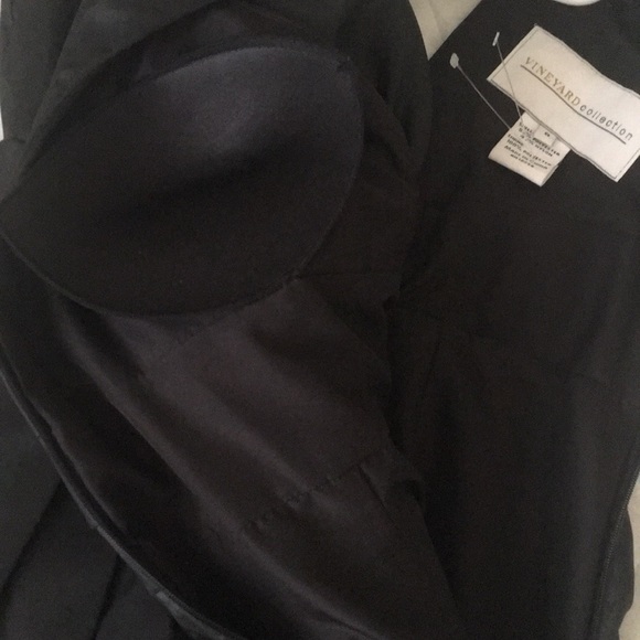 Vineyard Collection Formal Black Dress 8 - Picture 6 of 12